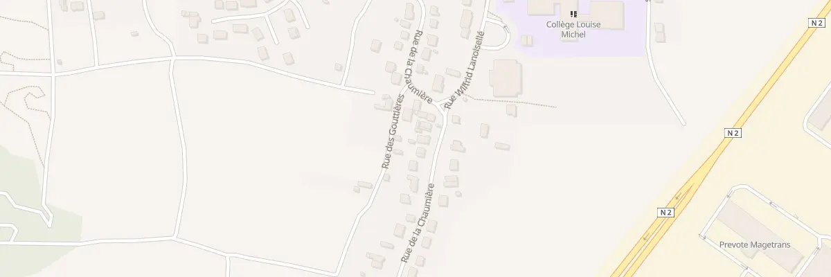 Plan du 488 Rue de la Chaumière à Villeneuve-Saint-Germain