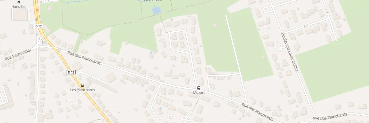Plan du 30 Rue Flora Tristan à Yzeure