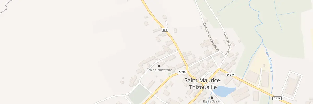 Plan du 4 Rue de Charny à Saint-Maurice-Thizouaille