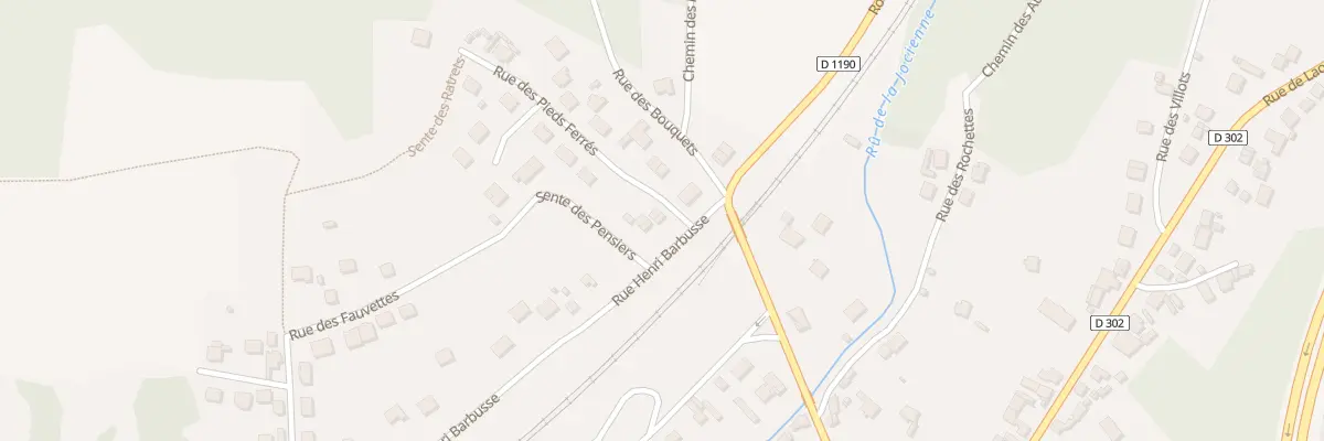 Plan du 1 Rue des Pieds Ferrés à Crouy