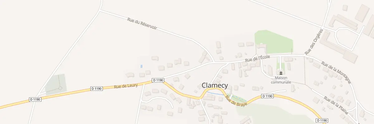 Plan du 9 Rue de l’Ecole à Clamecy