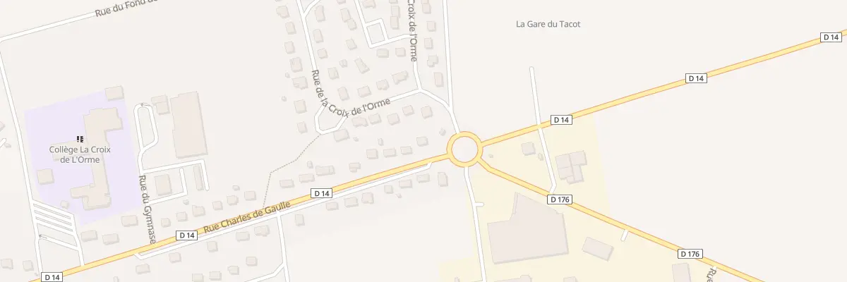 Plan du 45 Rue Charles de Gaulle à Montholon