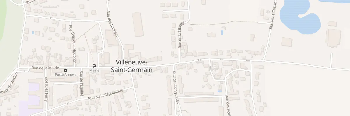 Plan du 230 Rue Jean Jaurés à Villeneuve-Saint-Germain