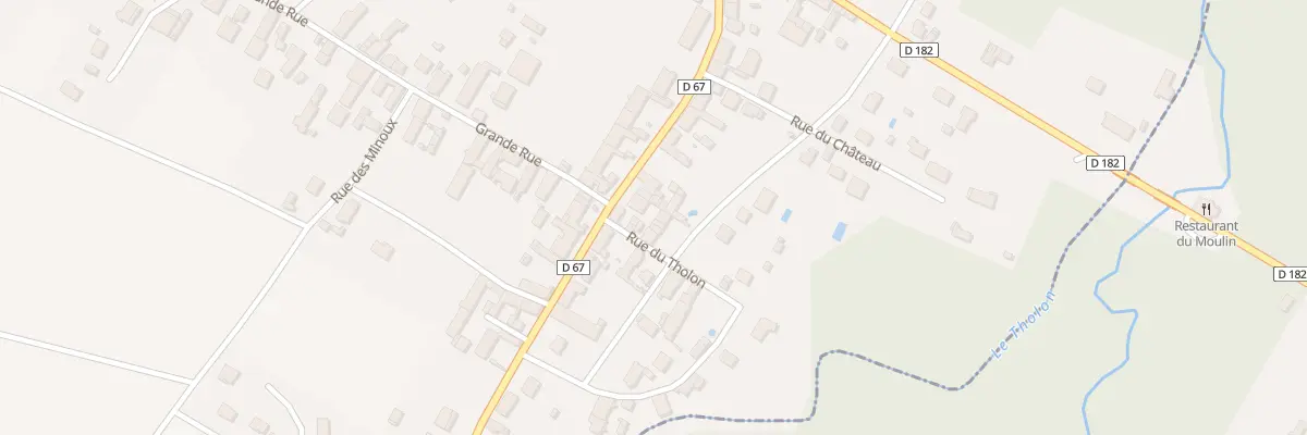 Plan du 19 Rue de Champvallon à Chamvres
