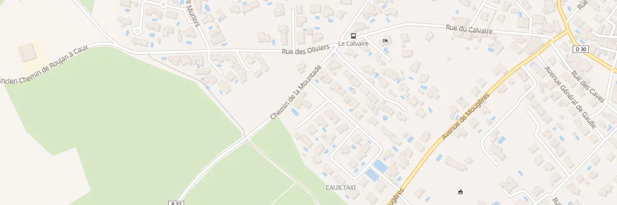 Plan du 9 Rue Jean Moulin à Caux