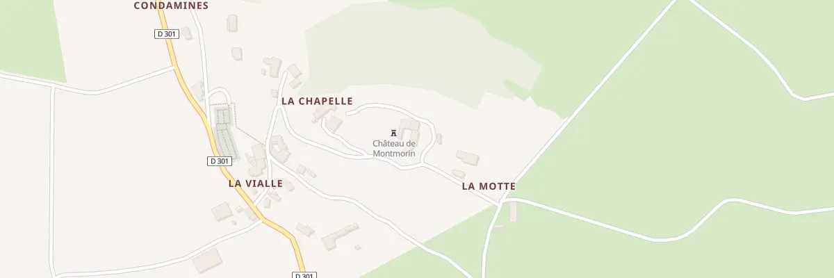 Plan du 5015 Le Chateau à Montmorin
