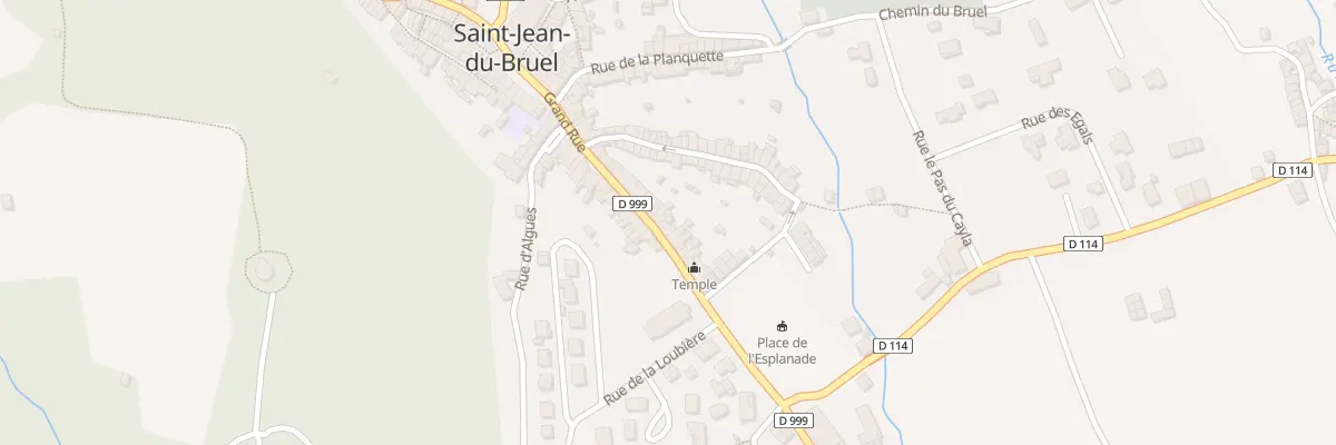 Plan du 47 Gr Grand Rue à Saint-Jean-du-Bruel