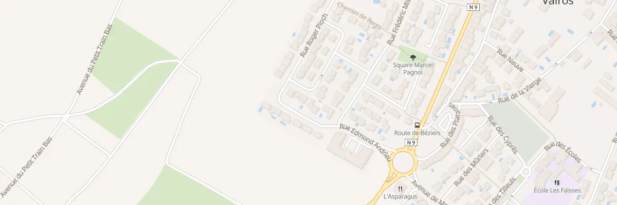 Plan du 8 Rue Jean Ambec à Valros