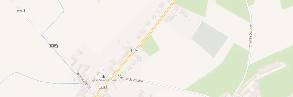Plan de la Rue du Gen Koenig à Rosult