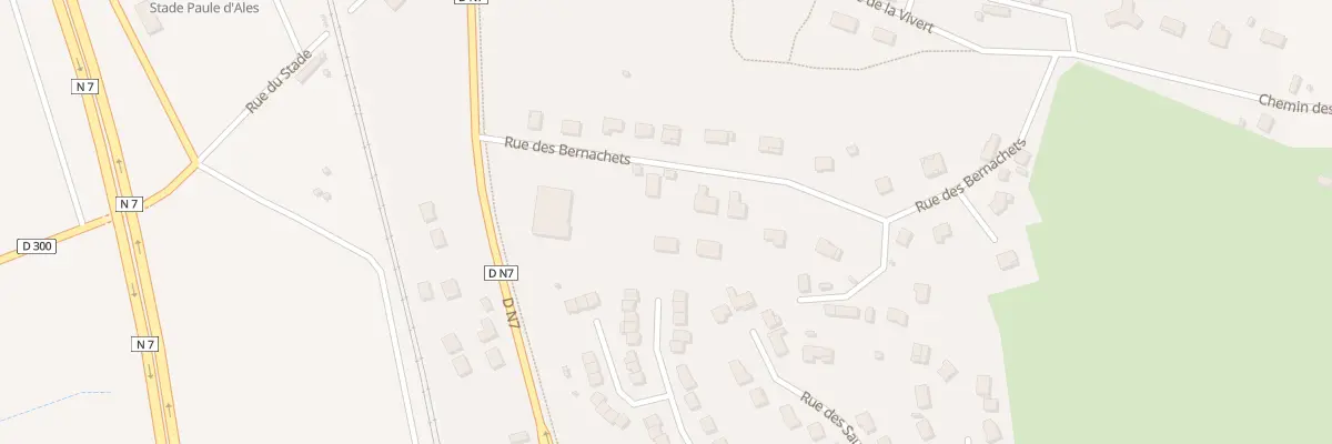 Plan du 7 Rue des Bernachets à Toulon-sur-Allier