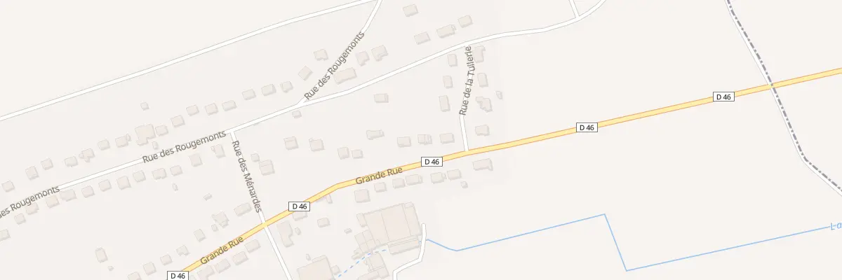Plan du 1 Gr Grande Rue à Saligny