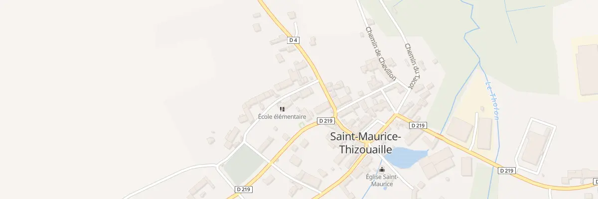 Plan du 1 Rue de Charny à Saint-Maurice-Thizouaille