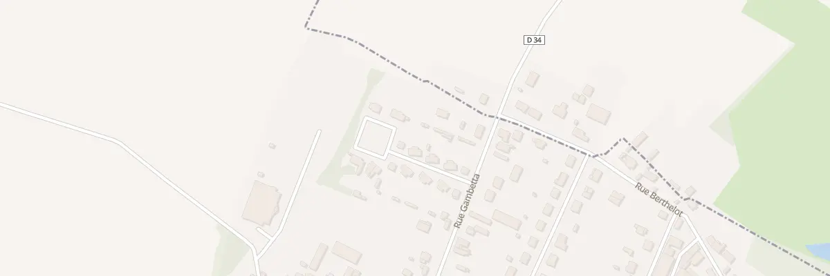 Plan du 13 Cité Gambetta à Moÿ-de-l’Aisne