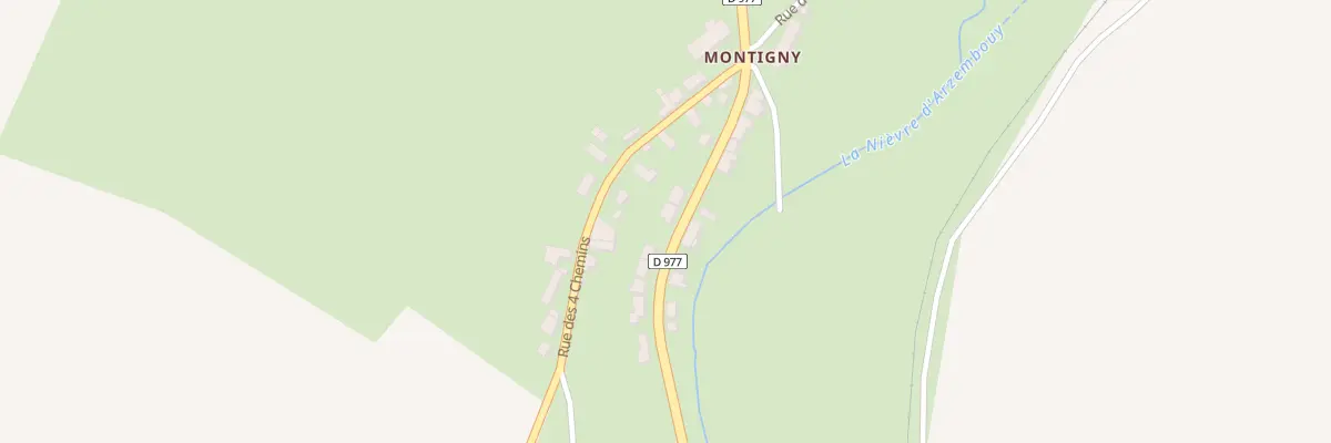 Plan du 31 Rte de Clamecy à Giry