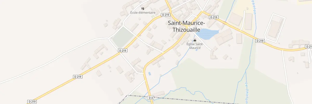 Plan du 1 Rue de la Croix du Jubile à Saint-Maurice-Thizouaille