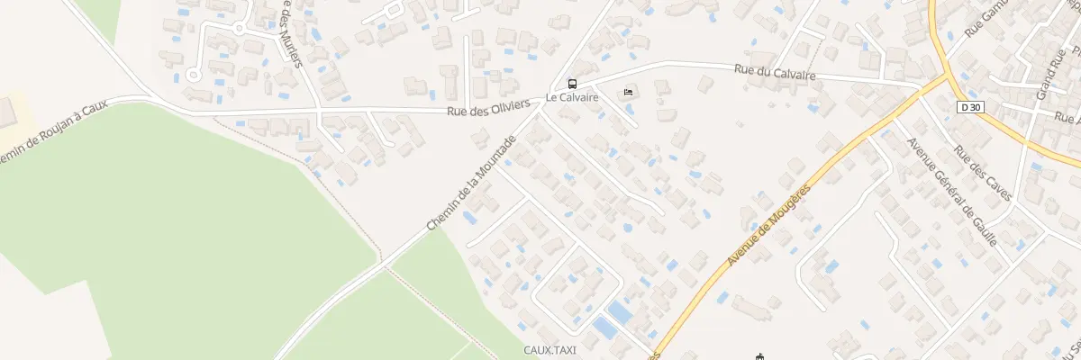 Plan du 18 Rue Jean Moulin à Caux