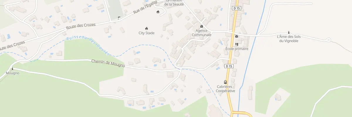 Plan du 24 Rue du Mas de Gaussel à Cabrières