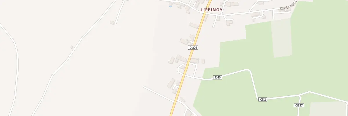 Plan du 81A Lépinois à Beauvoir