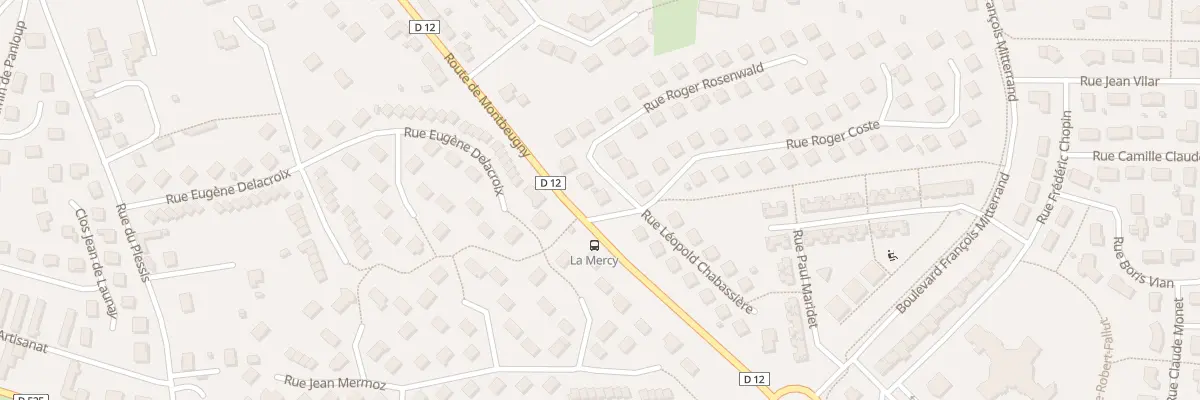 Plan du 1 Rue Roger Rosenwald à Yzeure