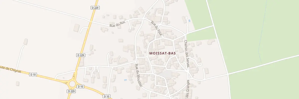 Plan du 5616 Rue Saint-eutrope à Moissat