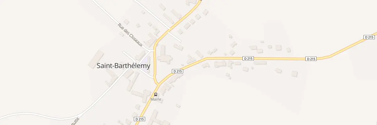 Plan du 3 Rue de Montmirail à Saint-Barthélemy
