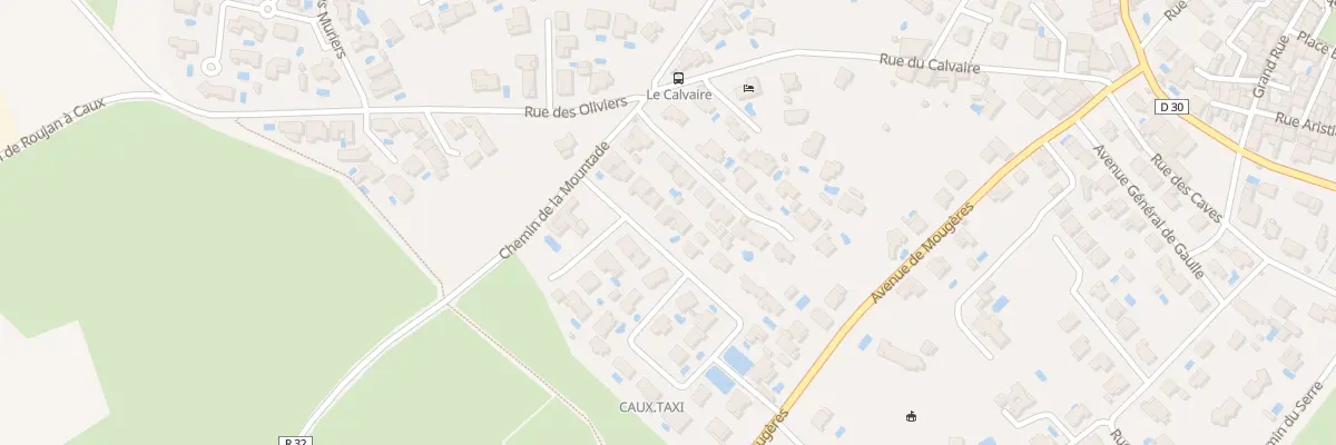Plan du 14 Rue Jean Moulin à Caux
