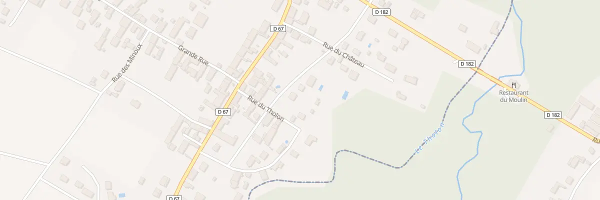 Plan du 7 Rue des Chênevieres à Chamvres
