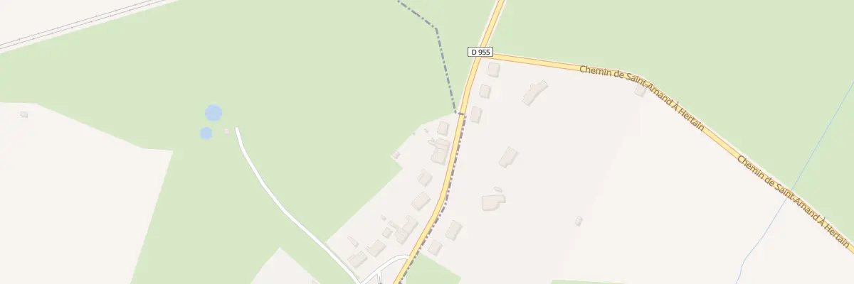 Plan du 1447 Rue Roger Salengro à Hélesmes