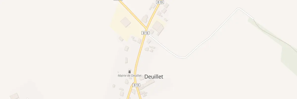 Plan du 9A Rte d’Andelain à Deuillet