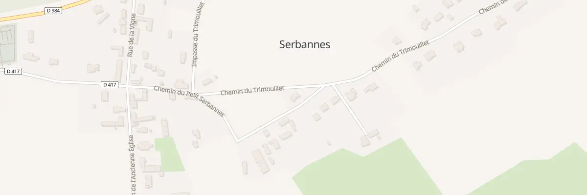 Plan du 7 Che du Petit Serbannes à Serbannes