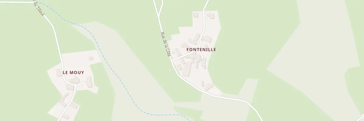 Plan du 5103 Fontenille à Saint-Jean-en-Val