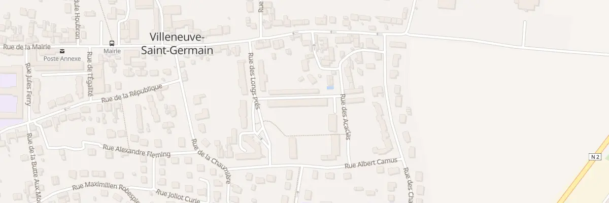 Plan du 8 Les Grands Jardins à Villeneuve-Saint-Germain
