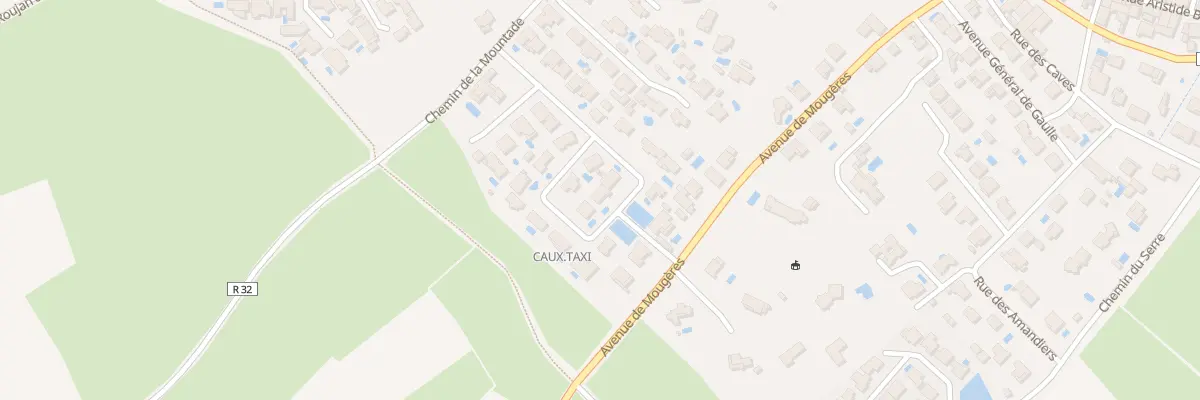 Plan du 1 Rue Jean Moulin à Caux