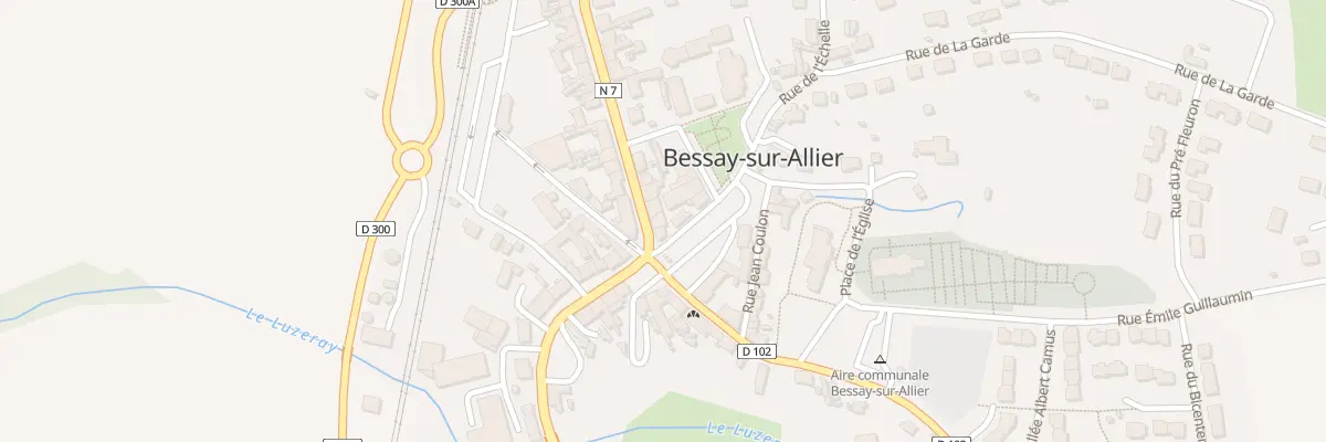 Plan du 4 Rue Charles Louis Philippe à Bessay-sur-Allier