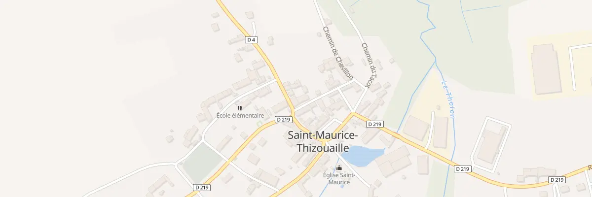 Plan du 1 Rue des Boutitards à Saint-Maurice-Thizouaille
