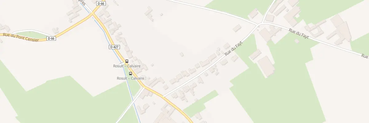 Plan du 83 Rue du Fayt à Rosult