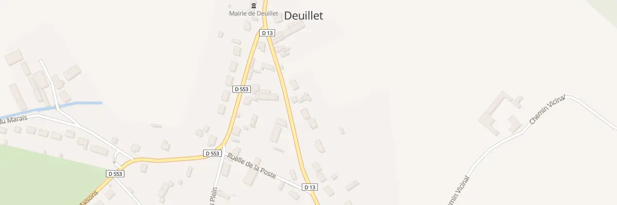 Plan du 7 La Forêt de Deuillet à Deuillet