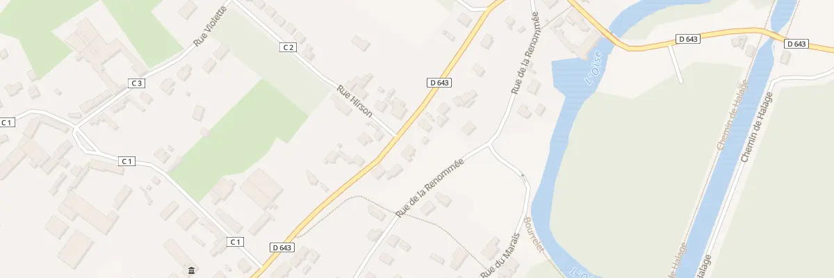 Plan du 56 Rue du Général Leclerc à Travecy