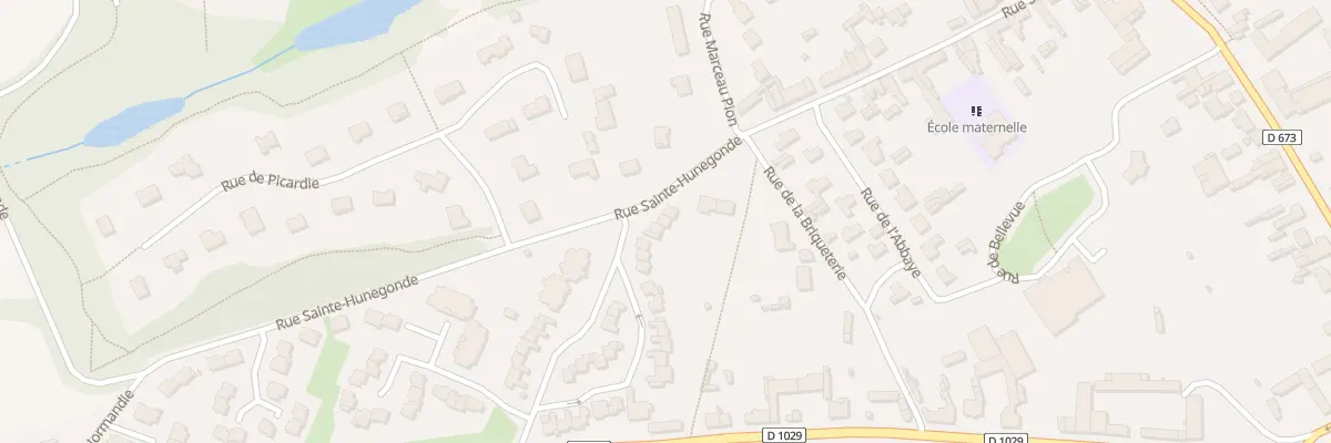 Plan du 3 Rue du Général Debeney à Homblières