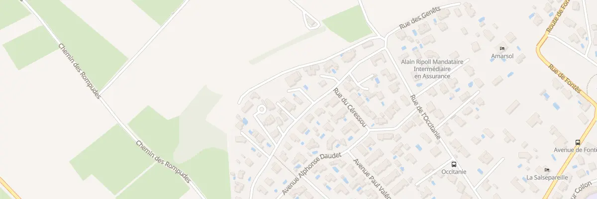 Plan du 21B Av du Segala à Caux