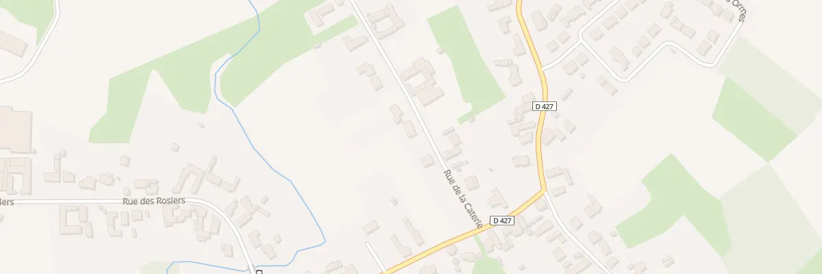 Plan du 123 Rue de la Caterie à Rosult