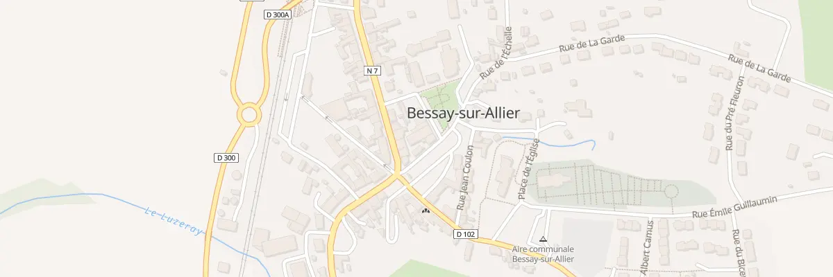 Plan du 6 Rue Charles Louis Philippe à Bessay-sur-Allier