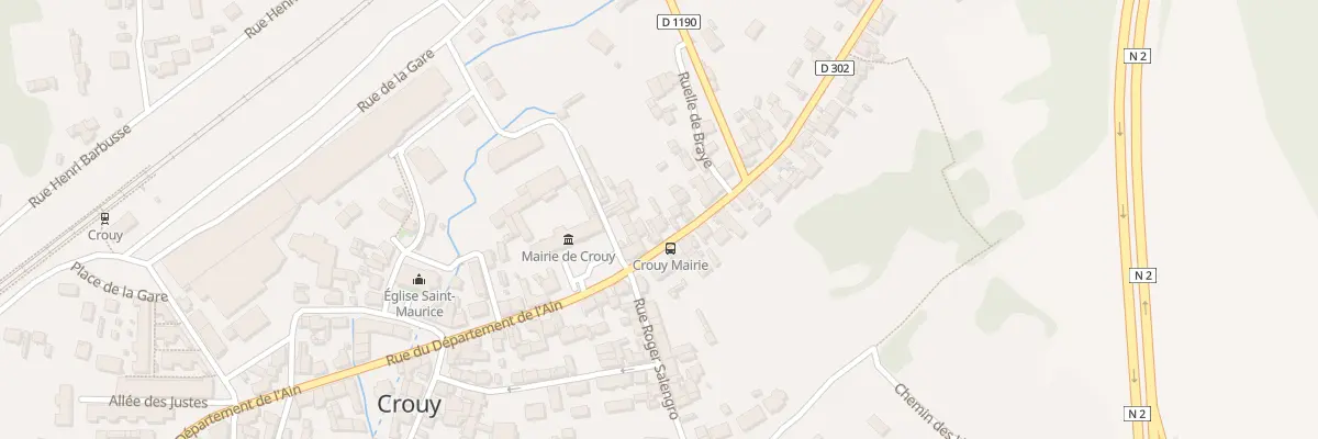 Plan du 7 Rue de Laon à Crouy