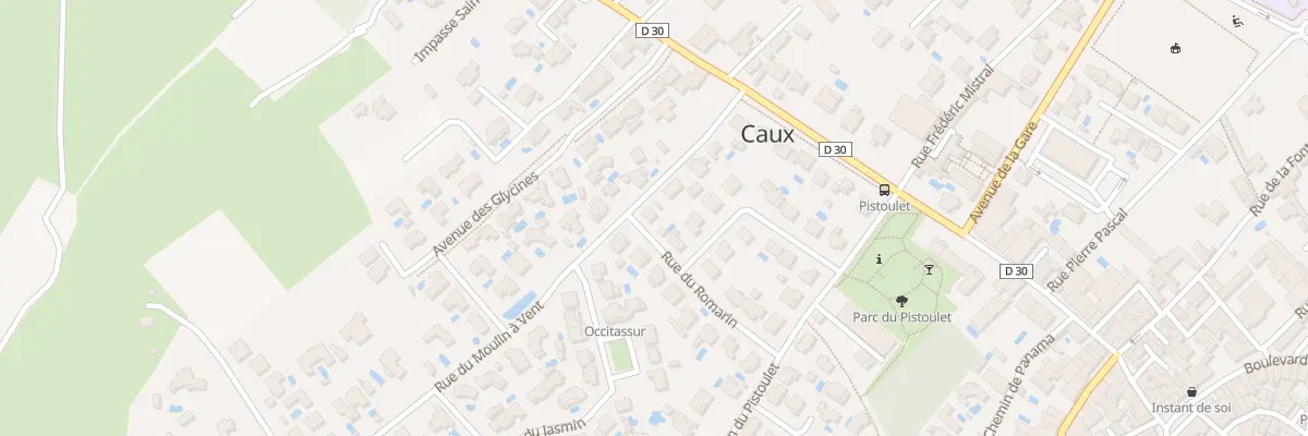 Plan du 7 Rue du Moulin a Vent à Caux