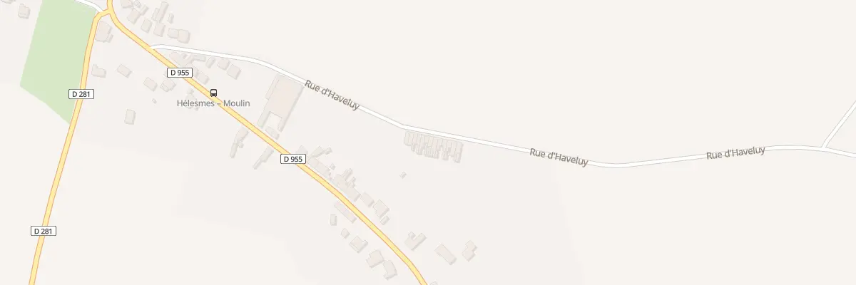 Plan du 11 Rue d’Haveluy à Hélesmes