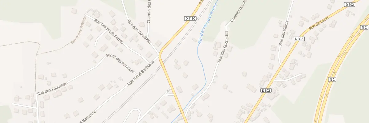 Plan du 22 Rue du Capitaine Péal à Crouy