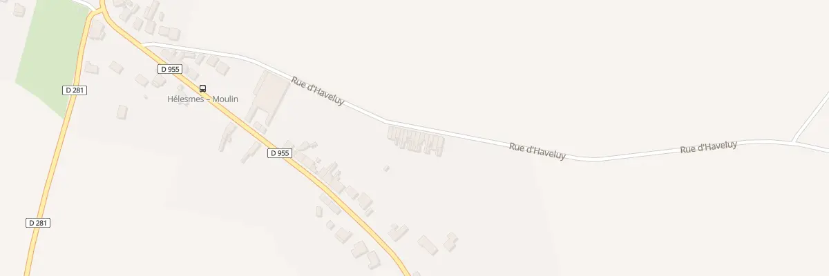 Plan du 13 Rue d’Haveluy à Hélesmes