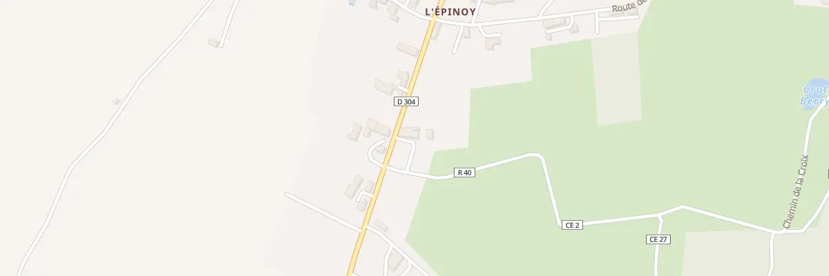 Plan du 77 Lépinois à Beauvoir