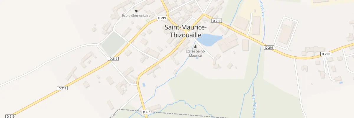 Plan du 5 Rue Saint Jean à Saint-Maurice-Thizouaille