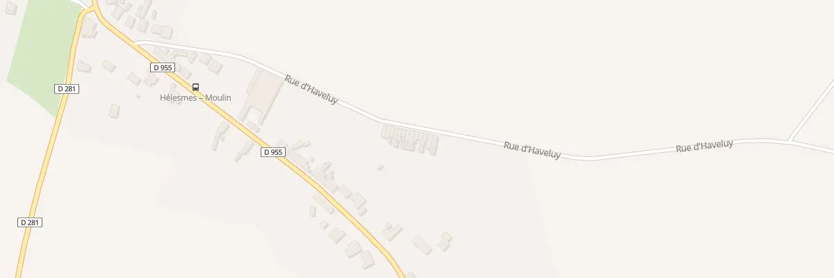 Plan du 17 Rue d’Haveluy à Hélesmes